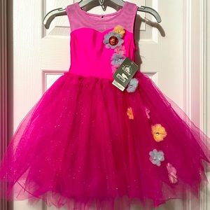 Fancy Nancy Ballerina Dress.NWT! Size 5/6. Very pretty .